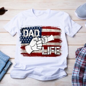 Dad Life, T-shirt graphique, chemise pour homme, chemises amusantes, tee-shirts, cadeaux de la fête des pères