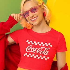 Coca-Cola Crop Top | Red Summer Crop Top
