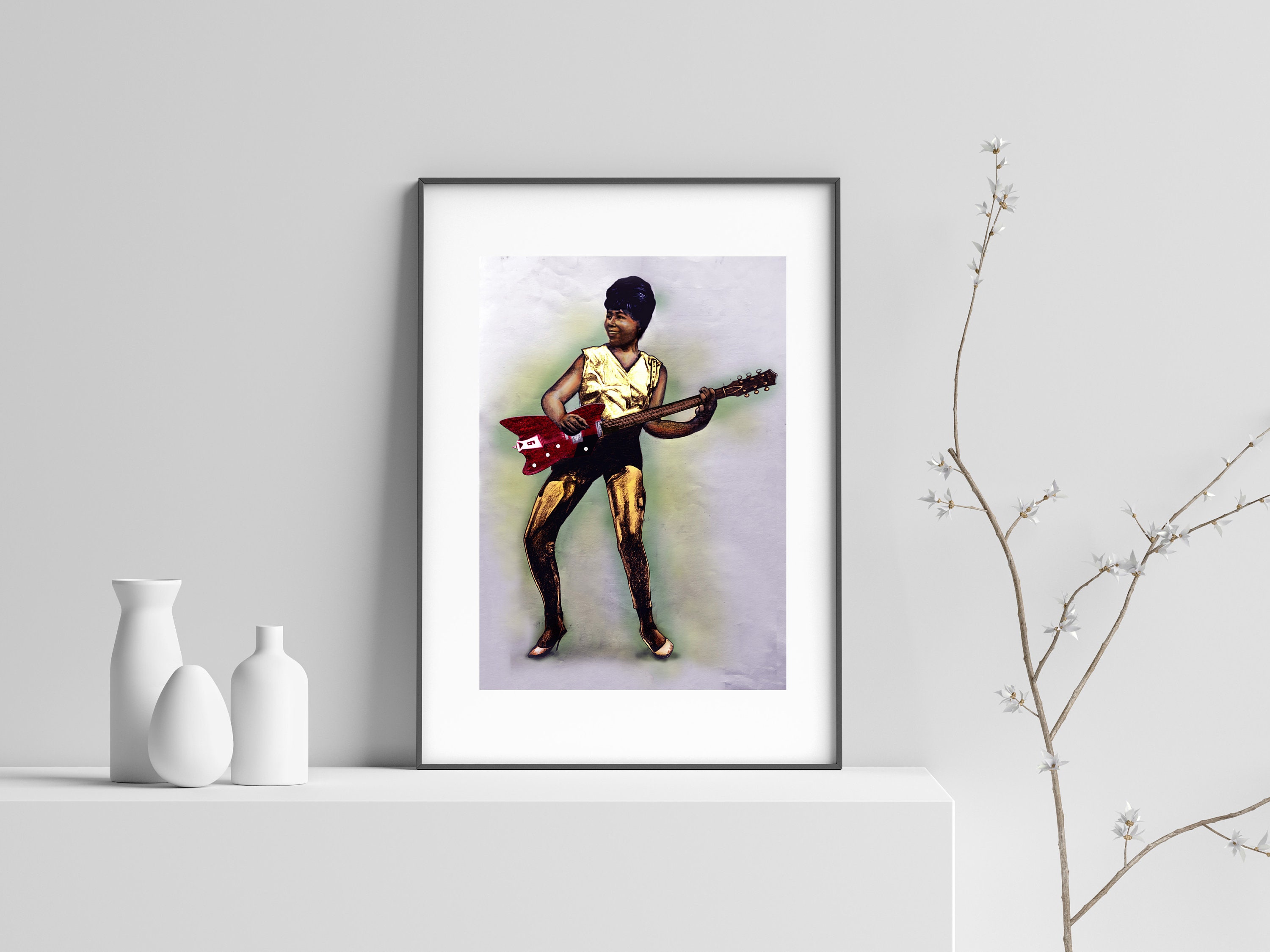 Peggy Jones Guitarist - Etsy