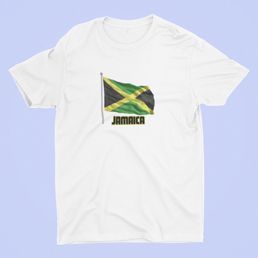 Jamaican Flag T Shirt Etsy