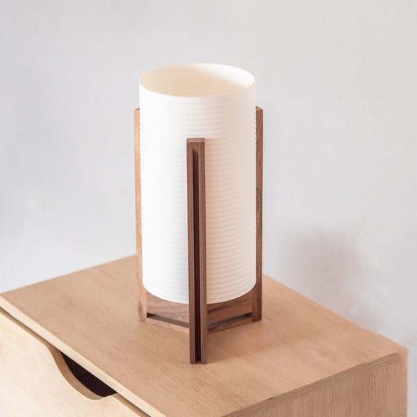 Modern shoji, Japanese style lamp