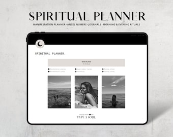 Notion Template Spiritual Planner, Notion Planner, Notion Dashboard, Manifestation Planner, Dream Journal, Shadow Work