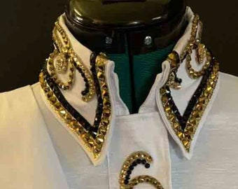Chemise Western Showmanship / Horsemanship En Taffetas - Fusion Enterprises (neuf)
