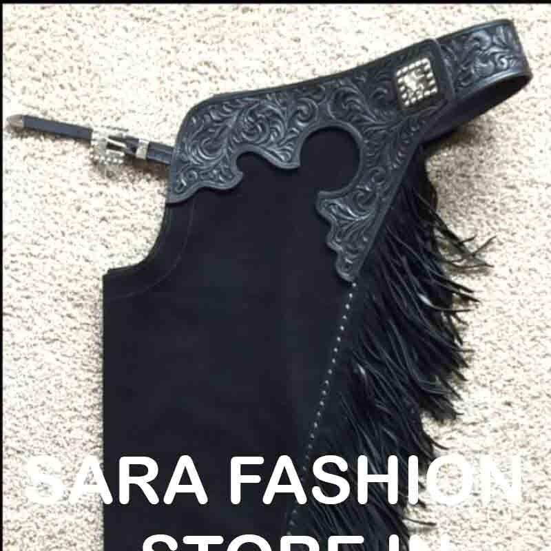 Ranch Chaps Black - Etsy
