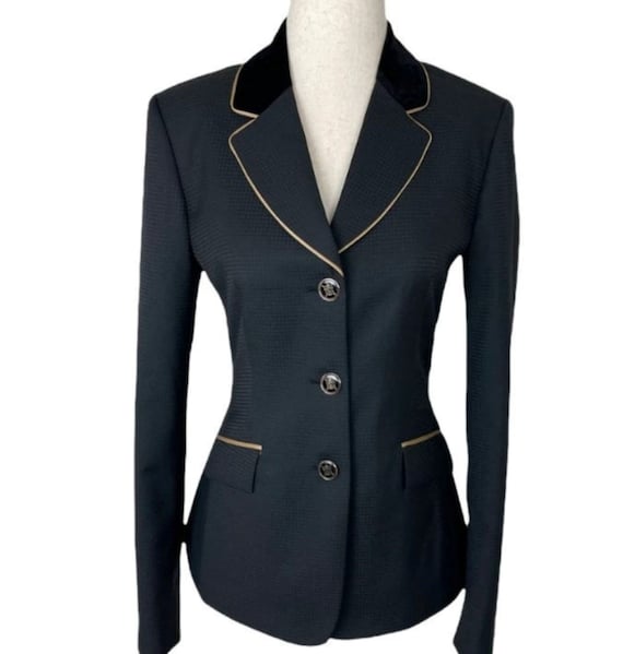 Abrigo de caza autentico ecuestre vintage para mujer chaqueta de caza para exhibicion salto caza y equitacion de caballos ingleses LadiesReiter Etsy Espana
