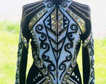 Blouse Gilet Western Showmanship – Femme – Rodéo Concours – ADAM EXIM – Neuf