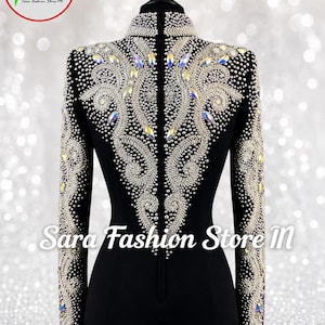 Women's Western Show Jacket: Crystal Rhinestone Equestrian Competition Top image 6