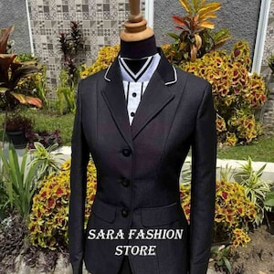 Coat  Women Vintage Equestrian Authentic Hunt Coatfor English Horse Showing,Jumping, Hunting,Riding,Hunting Jacket Ladies Reiter