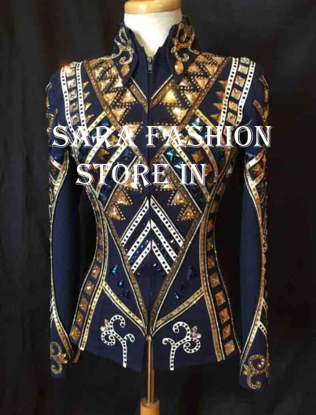 Western Custom Rodeo Queen Showmanship Jacket.western Pleasure Horse ...