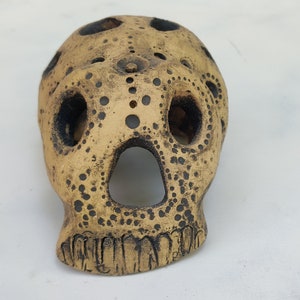 Holy Skull 2 Ceramic Sculpture