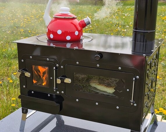 Camping Oven Wood Stove and Grill 