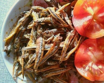 Dried Anchovies (Big Dilis) 110g – Filipino Food USA | Bolinao Bulinao Sibuyan | Salted Dried Fish | Pinoy Ulam | Daing | Limited Batch