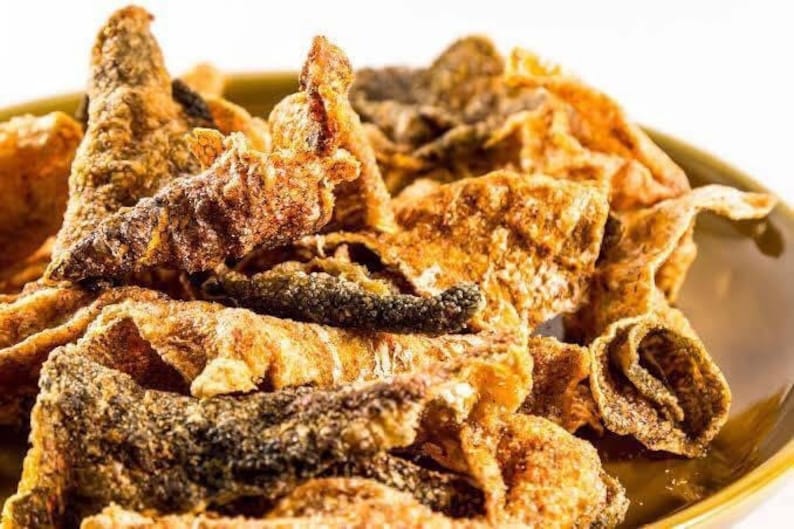 Tuna Skin 130g Dried Fish Fish Chicharon Authentic Filipino Food Etsy