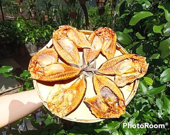 Dried Danggit Large (130g) – Filipino Food USA | Meaty Cebuano Daing | Salted Butterfly Fish | Pinoy Breakfast | Limited Batch