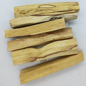 Palo Santo wood fragrant incense wood 6 pack or single stick natural holy wood for cleansing and healing large palo Santo sticks for burning
