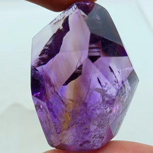 Gemmy Ametrine crystal freeform ametrine gemstone high quality ametrine stone with rainbows polished ametrine purple natural ametrine crysta