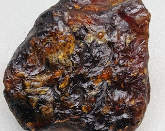 Natural black amber specimen Raw amber stone yellow amber tree sap large amber raw specimen rough tree amber rock high quality amber black