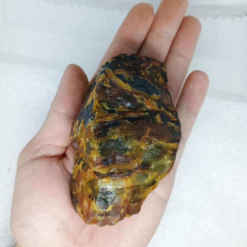 Yellow Sap Rocks Natural Black Amber Specimen Raw Amber Stone Yellow Amber Tree Sap ...
