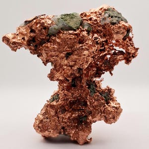 Stor inhemsk koppar med Chrysocolla råkoppar naturligt Michigan kopparprov naturlig kopparklump för läkning av kopparmineral