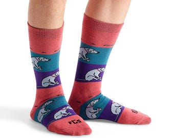 Dog Socks, Funny Socks, Gift for Dog Lover, Made in USA, Socks for a Cause, Unique Socks, Quality Socks, Dog Scooting, White Elephant Gift