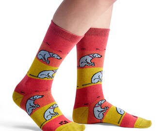 Dog Socks, Funny Socks, Gift for Dog Lover, Made in USA, Socks for a Cause, Unique Socks, Quality Socks, Dog Scooting, Gross Dogs