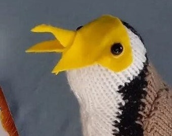Knitted Plover Masked Lapwing