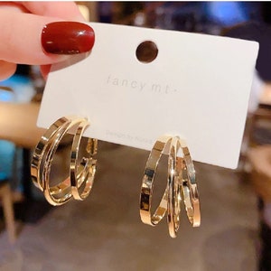 Luxe LV hoop earrings – luxelavishliving