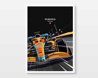フェラーリF1ポスター – フォーミュラ1カーのウォールアート、モーター