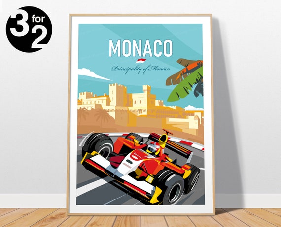 F1 Posters, Formula 1 Wall Art