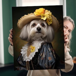 Personalisiertes Hunde Portrait, Haustier Portrait nach Wunsch, Hundebesitzer Portrait, Haustier Portrait, Geschenk für Hundeliebhaber, Hunde Illustration