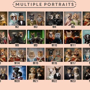 Custom Pet Portrait, Royal pet portrait, Game of Thrones Painting, Royal Dog Portrait, Custom Pet Art From Photo, Gift For Pet Owners, Gift image 6