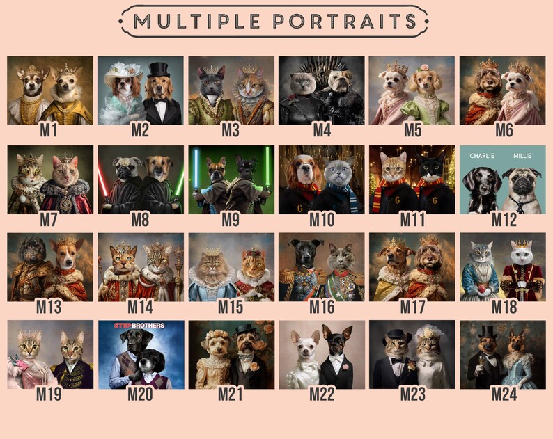 Custom Pet Portrait, Royal pet portrait, Game of Thrones Painting, Royal Dog Portrait, Custom Pet Art From Photo, Gift For Pet Owners, Gift image 6