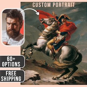 Custom Royal Portrait from Photo, Renaissance Portrait, Historical Portrait, Royal Portrait, Human Portrait, Custom Men Women Portrait