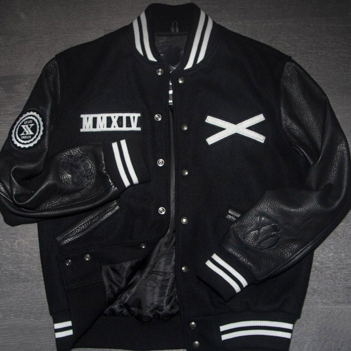 The Weeknd x Jeff Hamilton XO Super Bowl LV Jacket Black/Red Men's