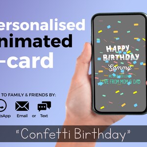 Invitation anniversaire licorne carte à gratter numérique virtuelle enfant