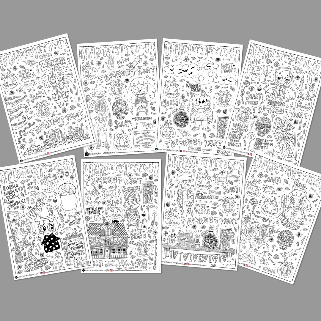 halloween-colouring-sheets-print-at-home-etsy