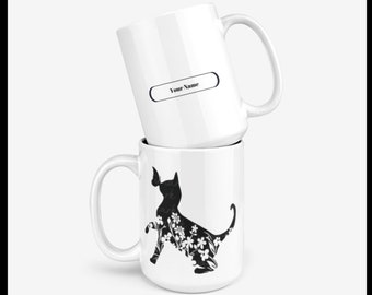 Classic Mug, personnalisé, cat