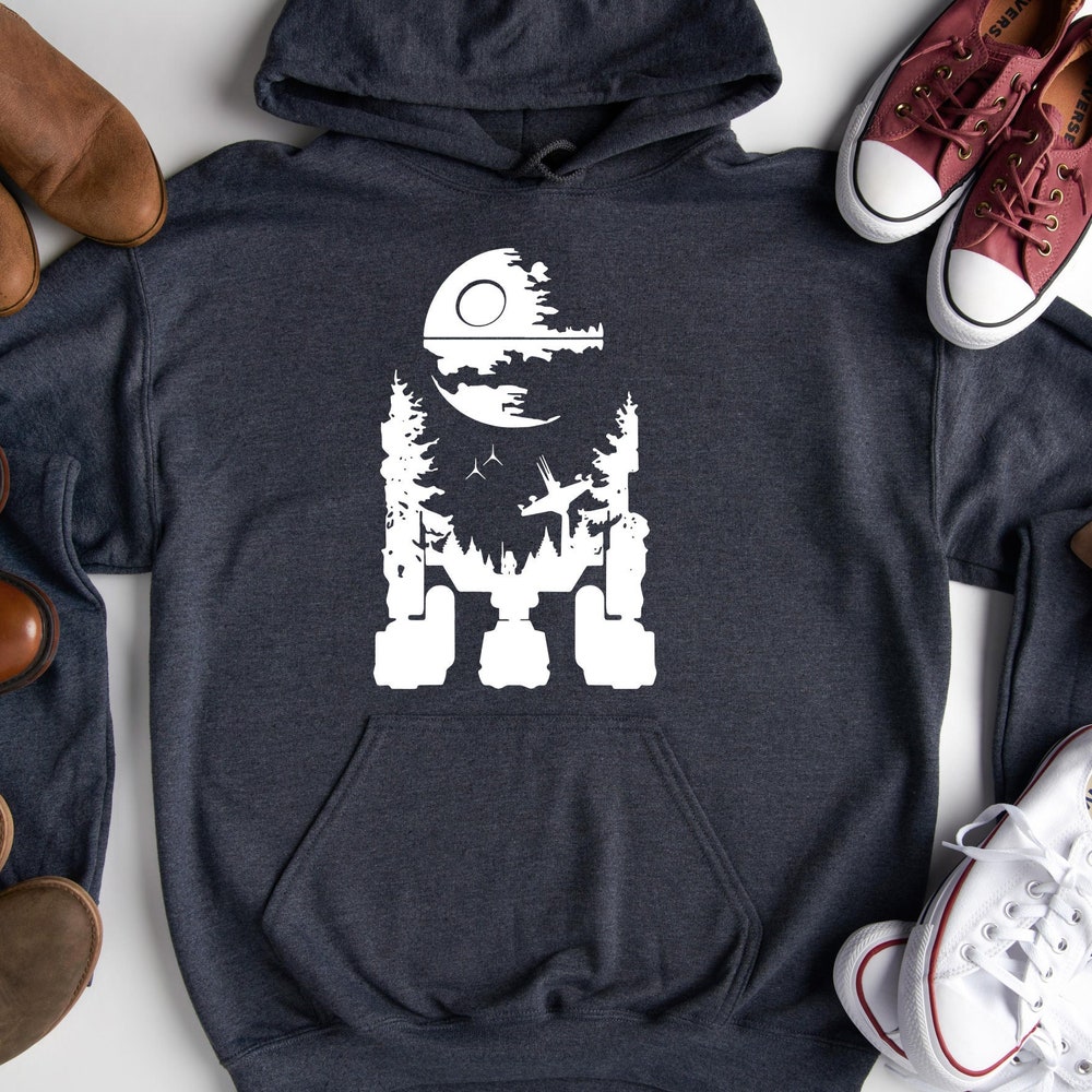 Star Wars Disney Hoodie, Darth Vader Hoodie, Unisex Gift Hoodie, Star Wars Vintage Retro Hoodie, Vacation Hoodie Teeplaza Design