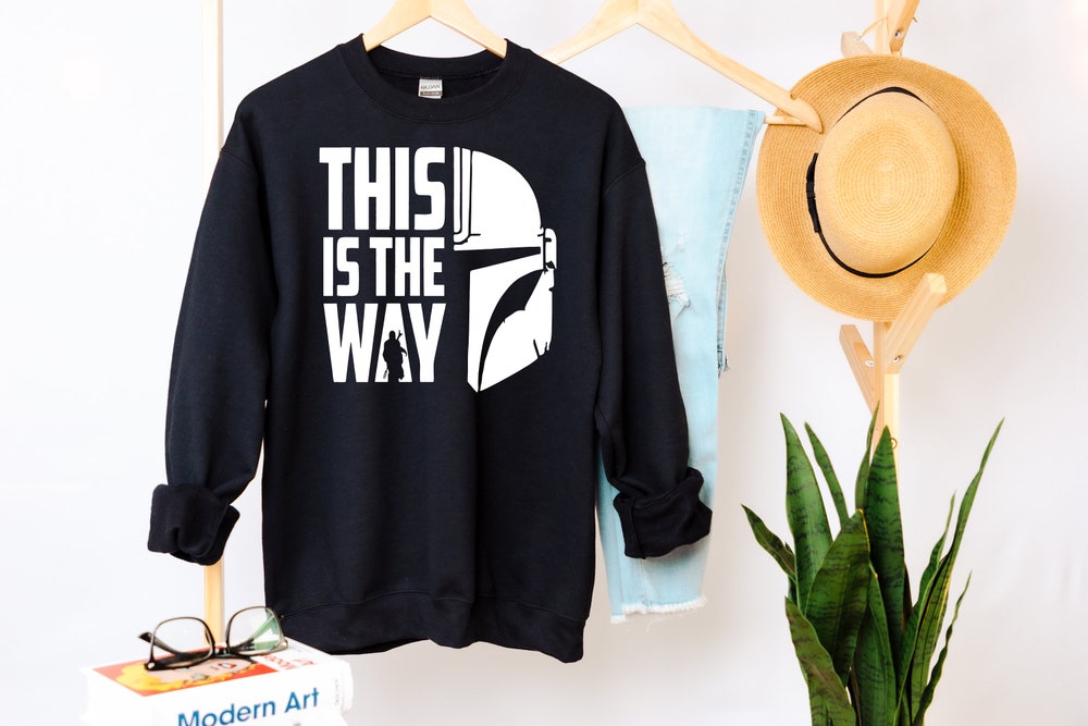 This Is The Way Sweatshirt, Star Way Star Galaxy Edge Sweatshirts, Unisex Disney Sweater, Mandalorian Sweatshirt
