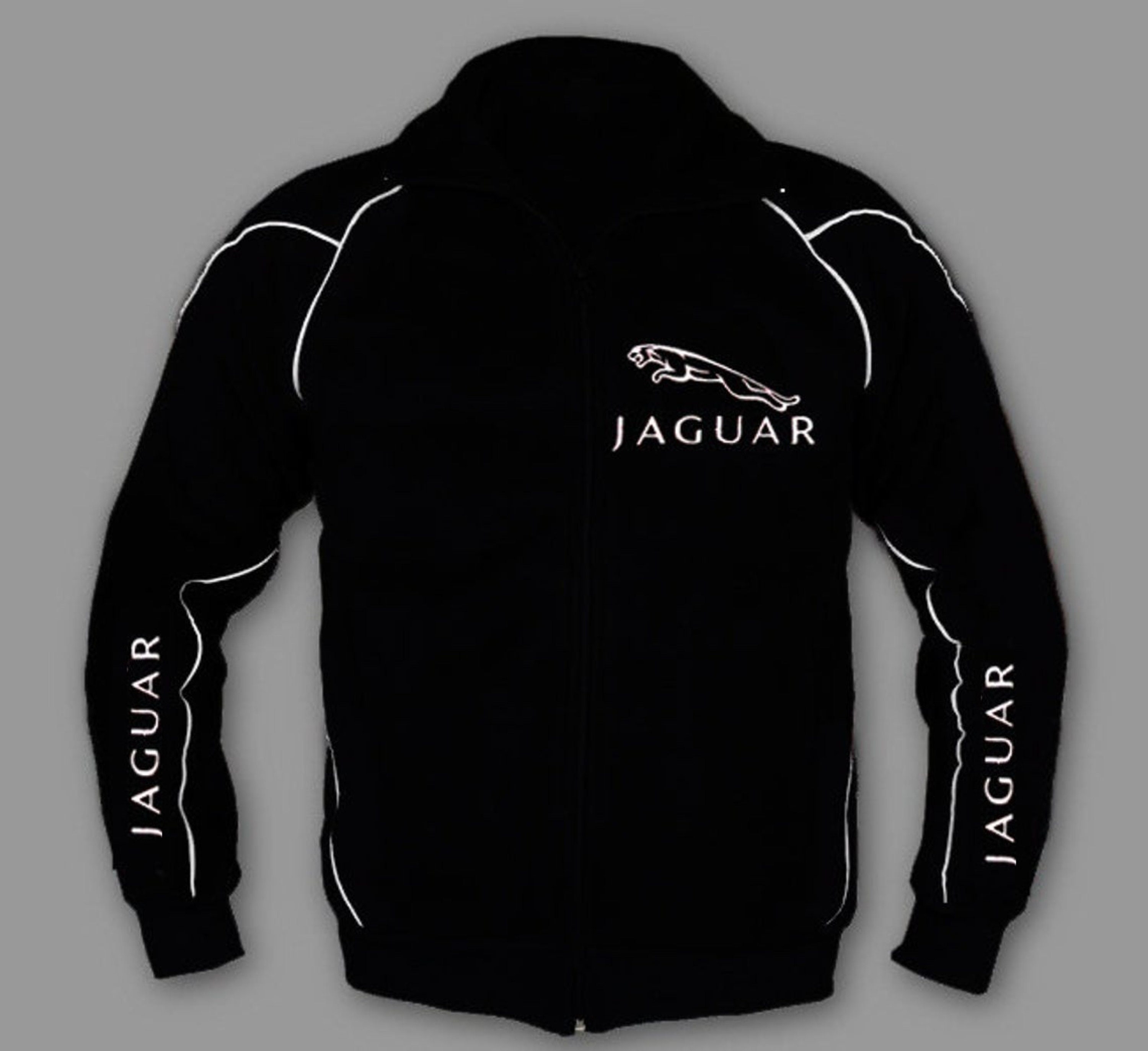 JAGUAR Sport Jacket Sweatshirt Jacket Zipper Handmade - Etsy