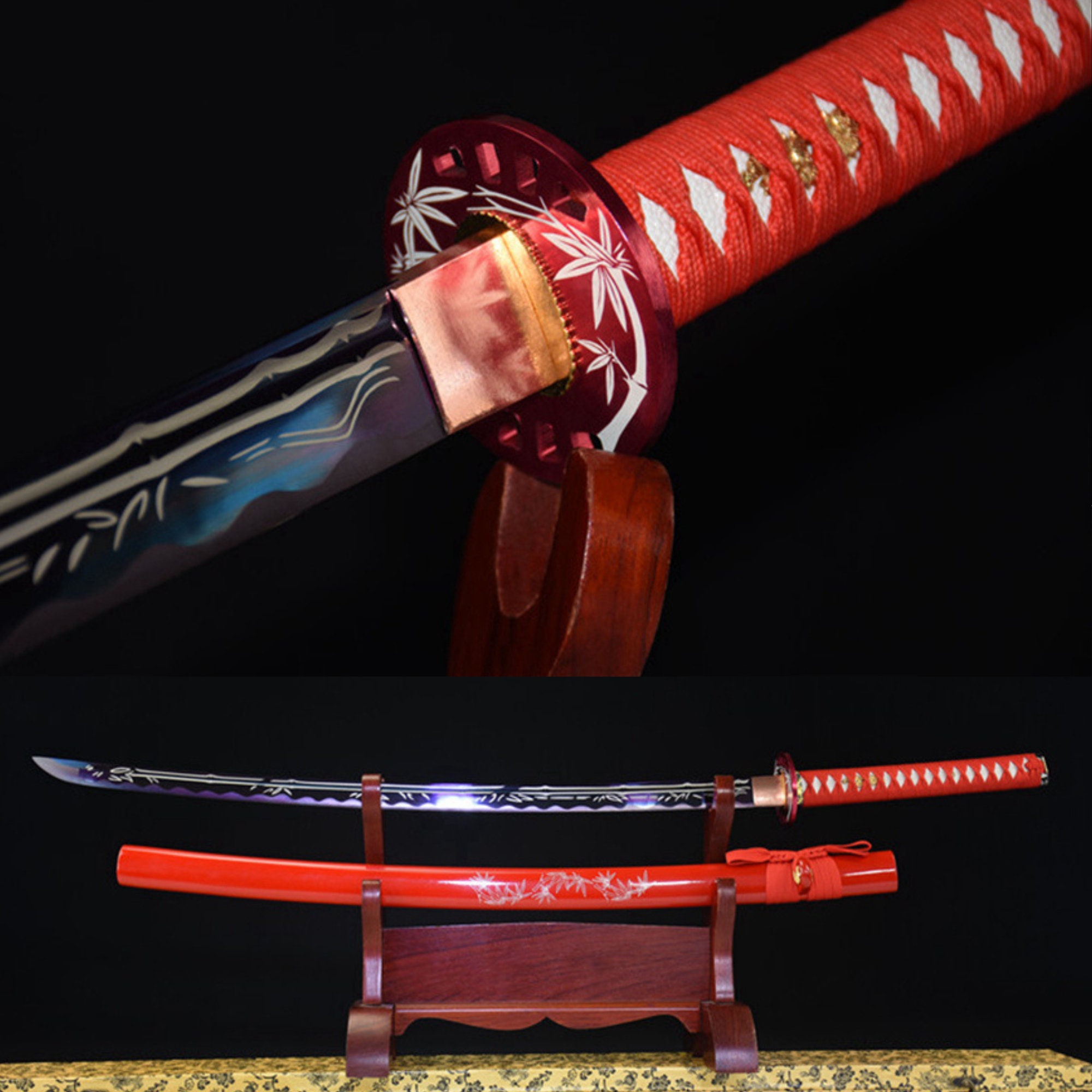 Handcrafted Katana Japanese Samurai Sword With Carbon Steel and