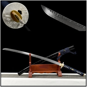 Muramasa Swords T10 Katanas Clay Tempered Red Hamon Blade Home