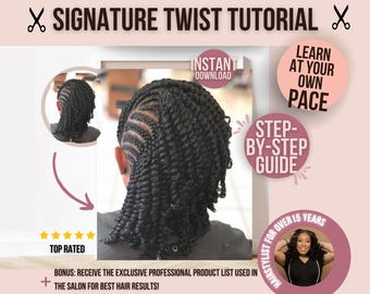 Aprende el estilo viral de trenzado de dos hebras con este tutorial