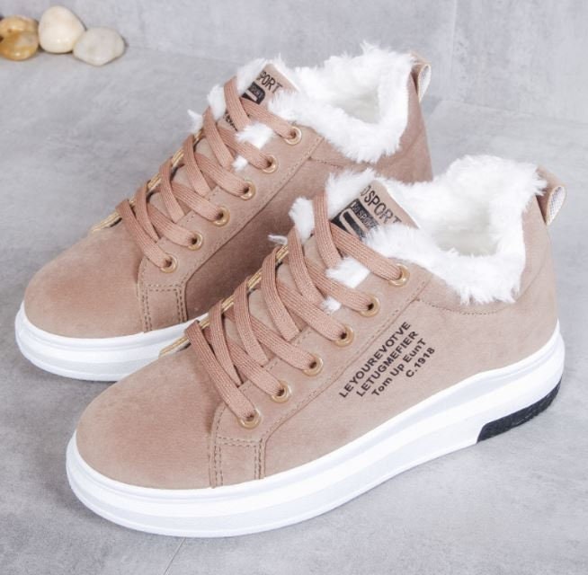 Plush sneakers - Etsy