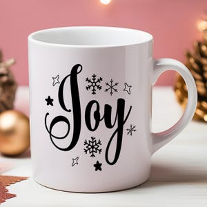 Christmas Coffee Mug, Ceramic Christmas Mug, Custom Holiday Coffee Mug, Christmas Gift, Christmas Decor, Gifts for Her