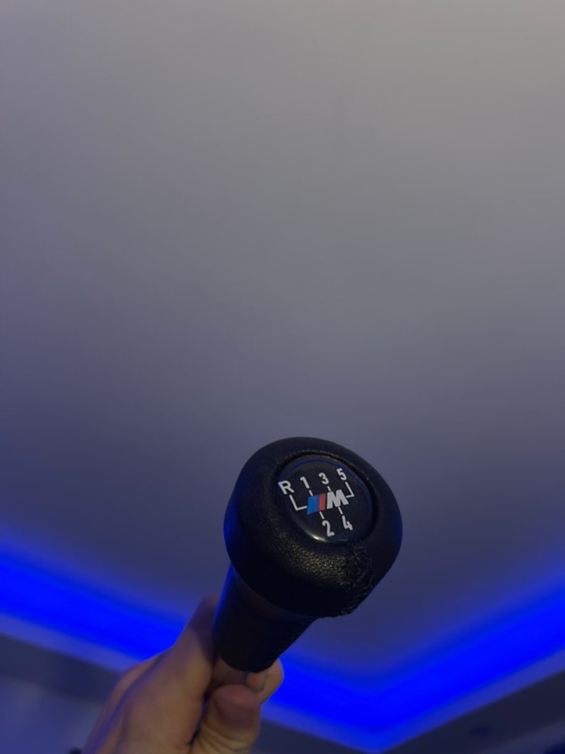 BMW E30 E24 E28 E36 MTECH M3 Shift Knob Real Leather Shifter Etsy