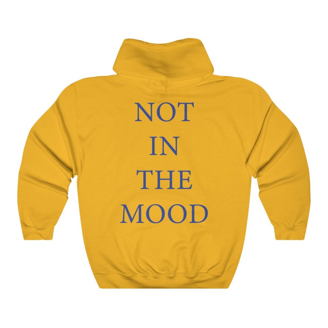 Not in the Mood Hoodie Cozy Hoodie Oversized Hoodie VSCO Etsy