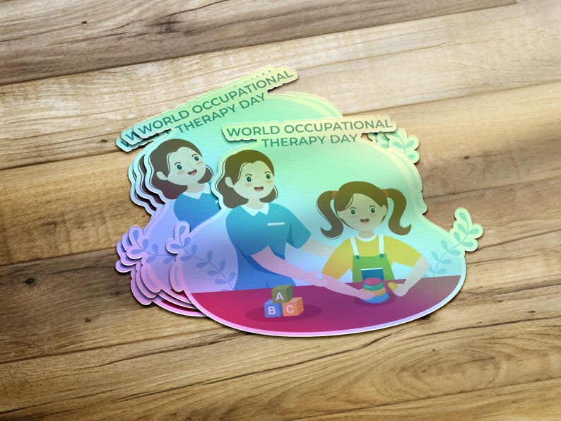 Ot Department Sticker Occupational Therapy Day Sticker, Support OT Awareness, Health Care ...