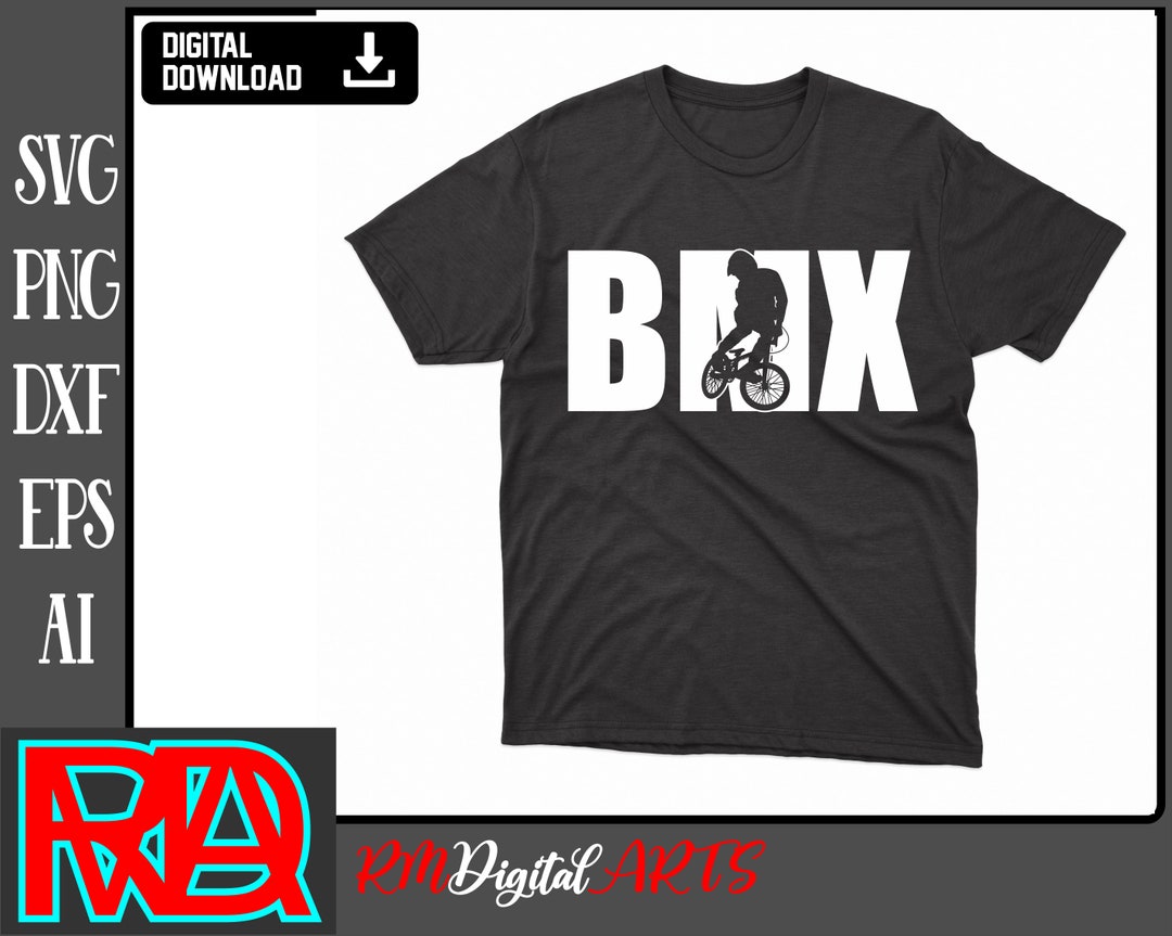 Simple BMX Text, Freestyle Svg, Street Sports Svg, Bmx Bike Svg Svg Cut ...
