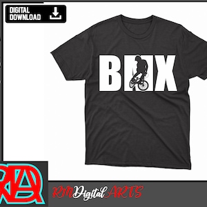 Simple BMX Text, Freestyle Svg, Street Sports Svg, Bmx Bike Svg - Svg Cut File, Vector, Png, Dxf & Silhouette Digital Download